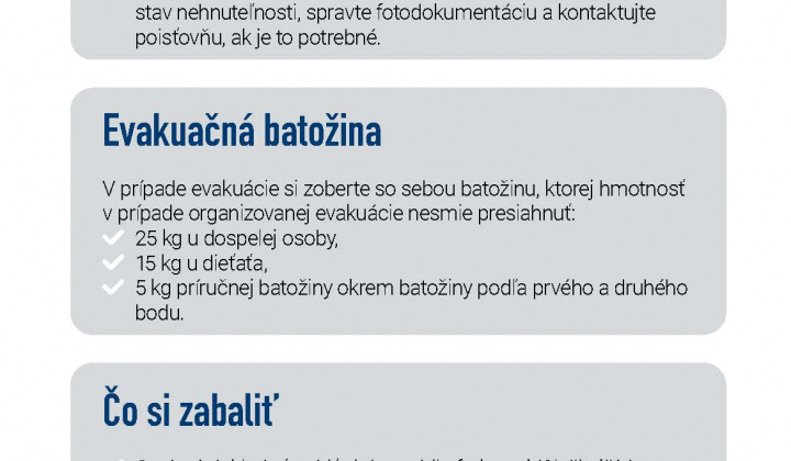 Aktuality / Čo robiť v prípade krízy alebo ozbrojeného konfliktu - foto