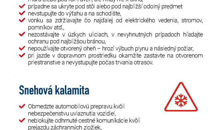 Aktuality / Čo robiť v prípade krízy alebo ozbrojeného konfliktu - foto