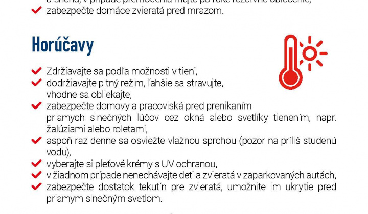 Aktuality / Čo robiť v prípade krízy alebo ozbrojeného konfliktu - foto