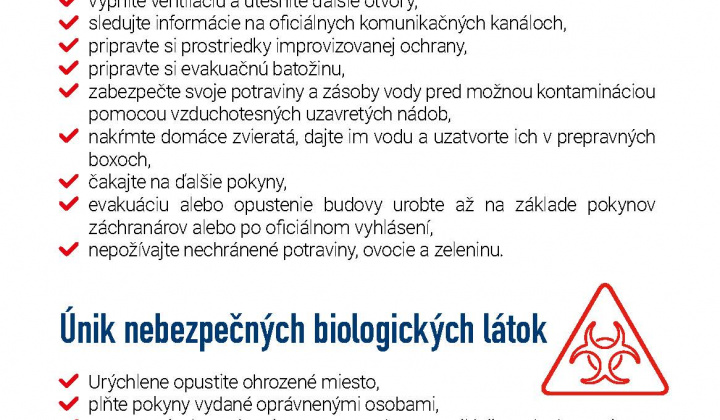 Aktuality / Čo robiť v prípade krízy alebo ozbrojeného konfliktu - foto