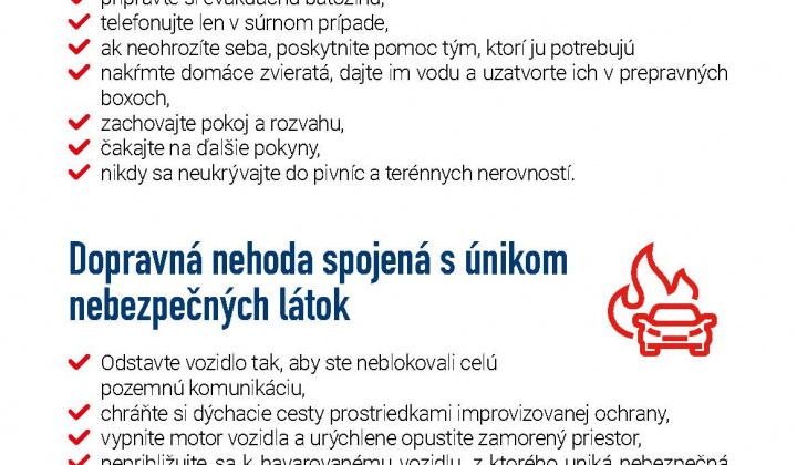 Aktuality / Čo robiť v prípade krízy alebo ozbrojeného konfliktu - foto