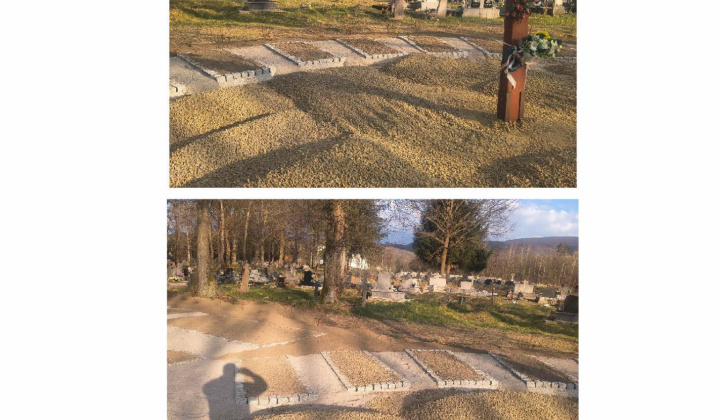 „2. etapa rekonštrukcie  vojnového cintorína v obci Zboj“