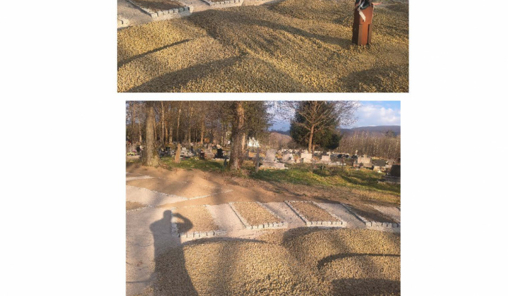 „2. etapa rekonštrukcie  vojnového cintorína v obci Zboj“