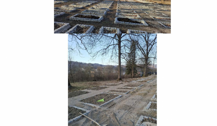 „2. etapa rekonštrukcie  vojnového cintorína v obci Zboj“