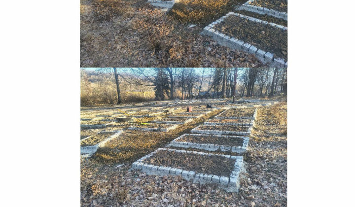 „2. etapa rekonštrukcie  vojnového cintorína v obci Zboj“